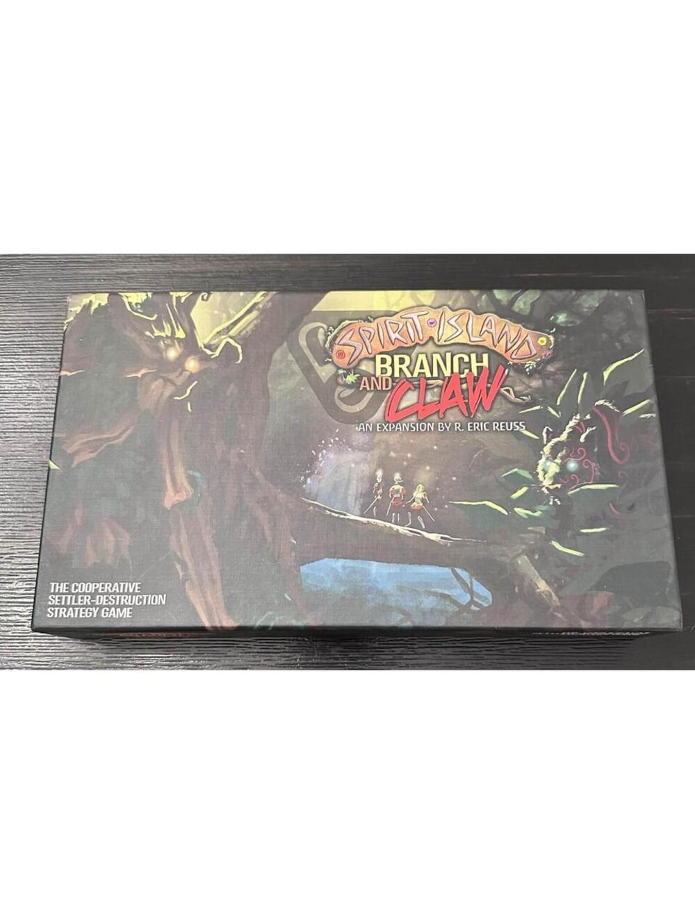 Spirit Island Branch and Claw Expansion Unpunched, Not Played, Open Box, 10th Ed